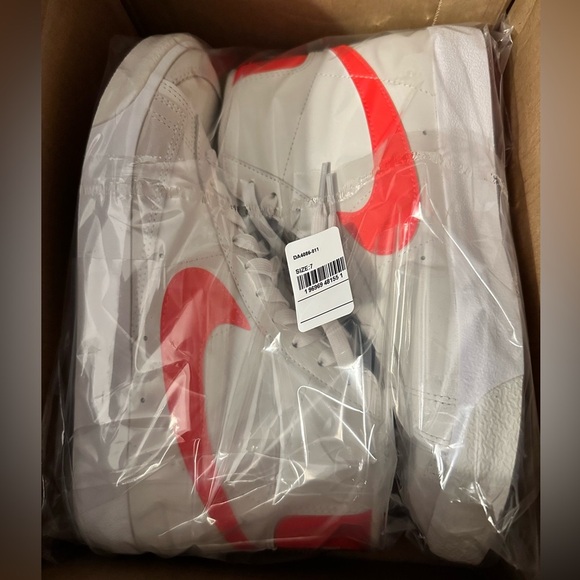 🆕 Nike Blazer Mid '77 Shoes, Phantom Red - Picture 8 of 8